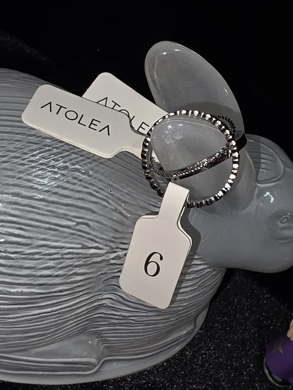 ATOLEA Women's Sterling Silver Stackable Rings - Silver / Brand New 🟢🔴 3 Rings - Picture 6 of 17